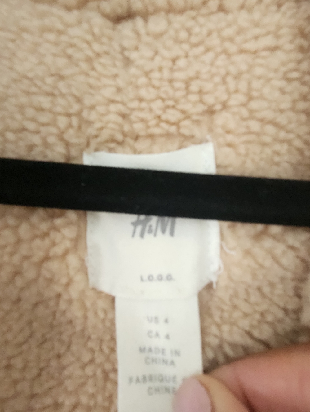 H&M Brown Faux Shearling Lined Jacket - Women - Picture 2 of 2